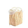 Woven Bag Handbag Pearl Straw