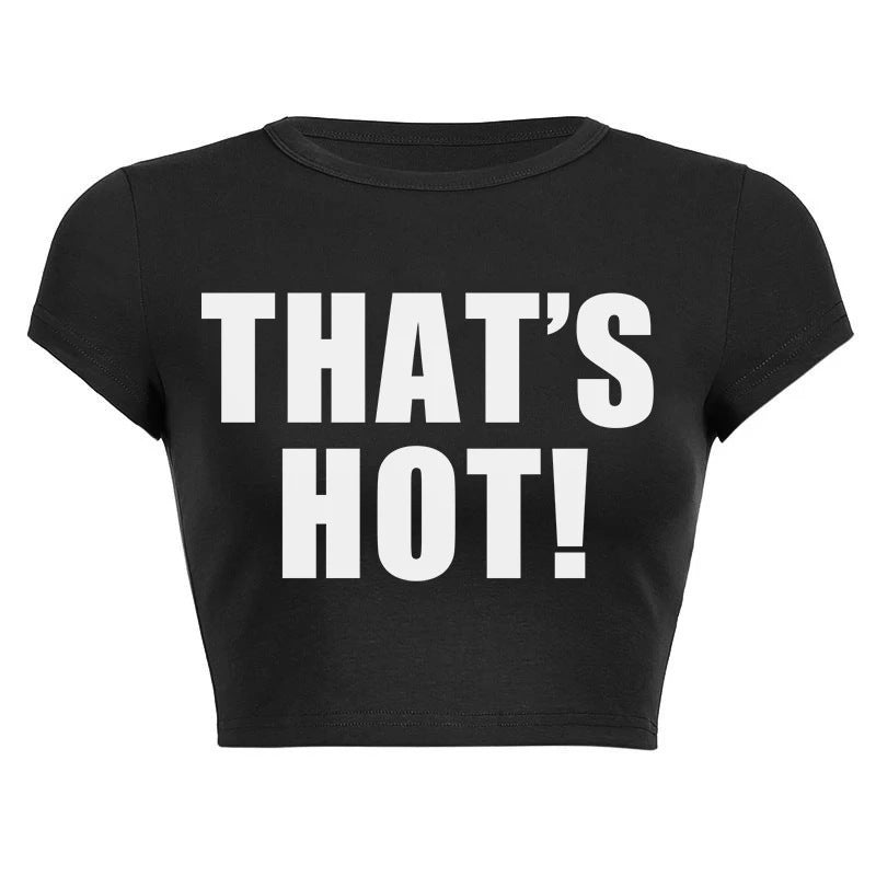 High Waist Short Sleeve T-shirt Women's Summer