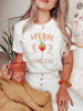 Women's Summer Fun Social Club Printed Pattern Short Sleeve