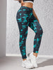 All Over Print Casual Skinny Jeans, Slim Fit Mid-Stretch Tight Jeans, Women's Denim Jeans & Clothing