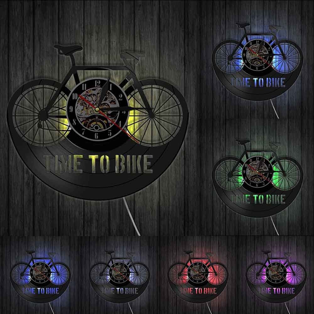 Vinyl Record Wall Clock Creative Retro Nostalgia