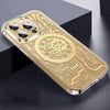 Gold Plated Transparent Magnetic Wireless Charger Mobile Phone Case