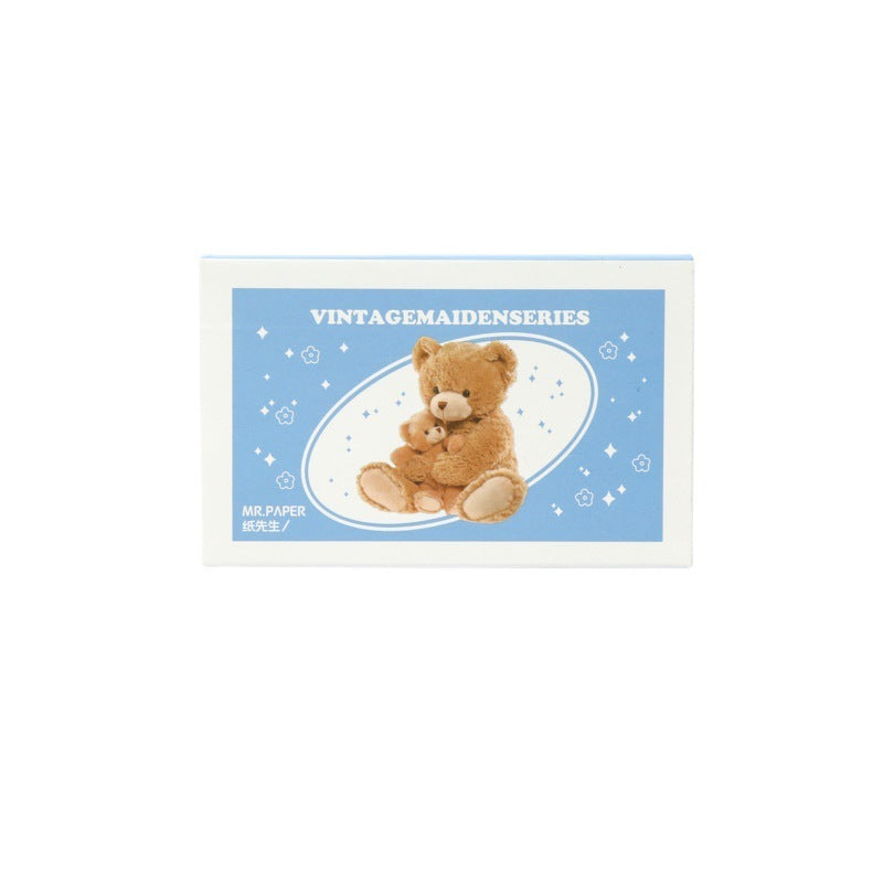 Cute Literary Journal Decoration Material Stickers 40 Pieces Into Stickers