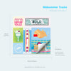 Journal Material Collage Event-recording Pocketbook Tearable Mini Wow