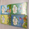 Sank Magic Practice Copybook no erase children's poster in English grooved poster
