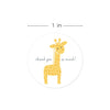 Roll Seal Affixed Animal Decoration Sticker Label