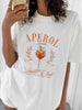 Women's Summer Fun Social Club Printed Pattern Short Sleeve