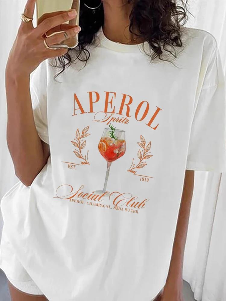 Women's Summer Fun Social Club Printed Pattern Short Sleeve