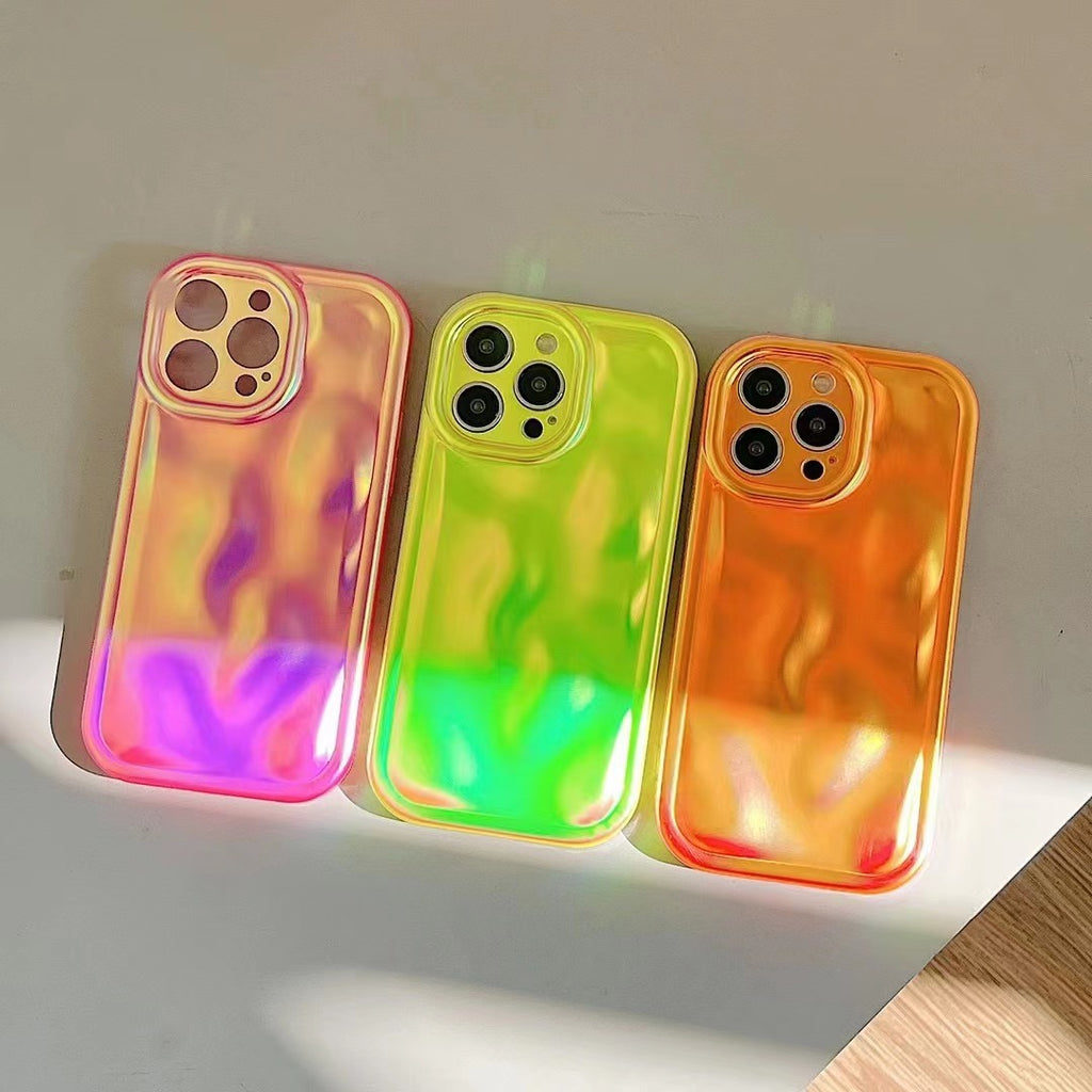 All Wrapped Creative Light Meteorite Pattern Mobile Phone Protective Cover