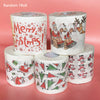Roll Paper Christmas Printing Tissue Household