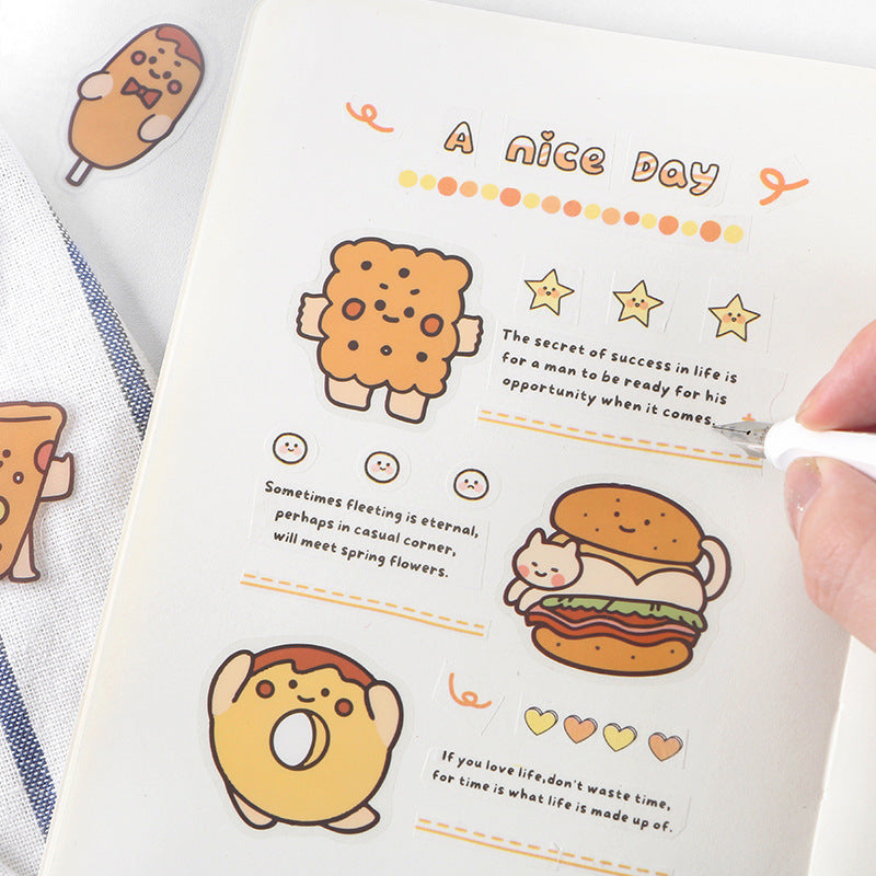 Convenience Store Journal Decoration Sealing Sticker Bag