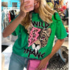 European And American Fashion Round Neck Short Sleeves T-shirt