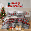 2/3pcs Comforter Set, Breathable Quilted Style Bedding Sets, Luxury Fluffy Soft Comforter For All Season, Twin/ Queen/ King Size Bed In A Bag 1 Comforter & 1 Or 2 Pillowcases, As Halloween, Chrismas Gift