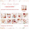 Romantic Flower Sea Series Flower Theme Journal Decoration
