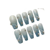 Handmade Wear Blooming Fake Nails Removable