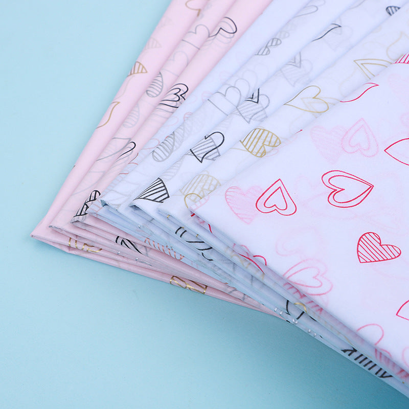 Romantic Hollow Love Mg Tissue Paper 28 Pieces