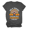 Pumpkin Love Rainbow Halloween Short Sleeve T-Shirt