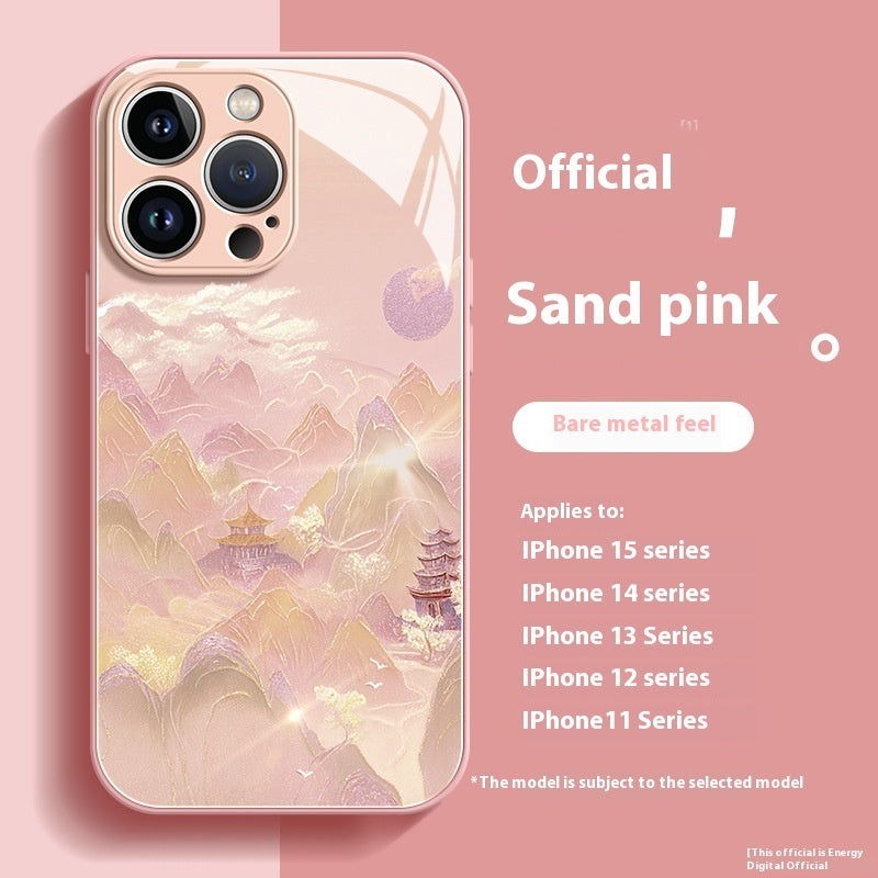 Applicable Phone Case All-inclusive Drop-resistant Glass