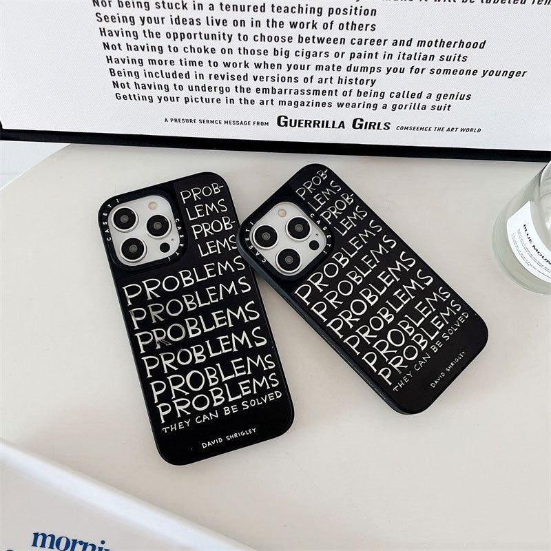 Graffiti English Many Problems Mobile Phone Case