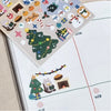 Snowman Gugu Card Handbook Journal Decorative Sticker
