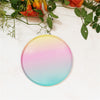 New Rainbow Round Flat Plate Disposable Party Paper Tableware Birthday Party Party Picnic Plate