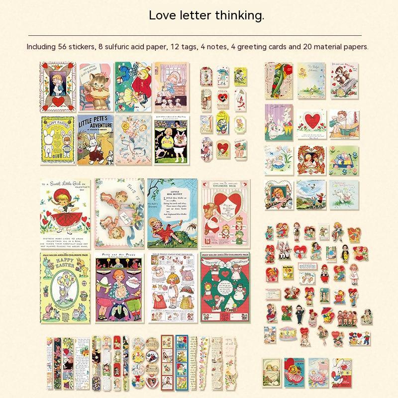 Voice Of The Century Retro Sample Data Journal Decorative Stickers
