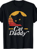 Cat Daddy Vintage Eighties Style Cat Vintage Distress T-Shirt