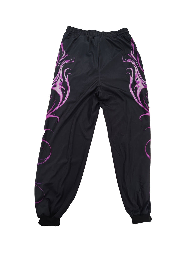 European and n men&#039;s casual daily 2024 wide 3D printed casual pants