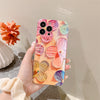 Oil Painting Flower Suitable Blue Light Spot Drill Silicone Soft Case