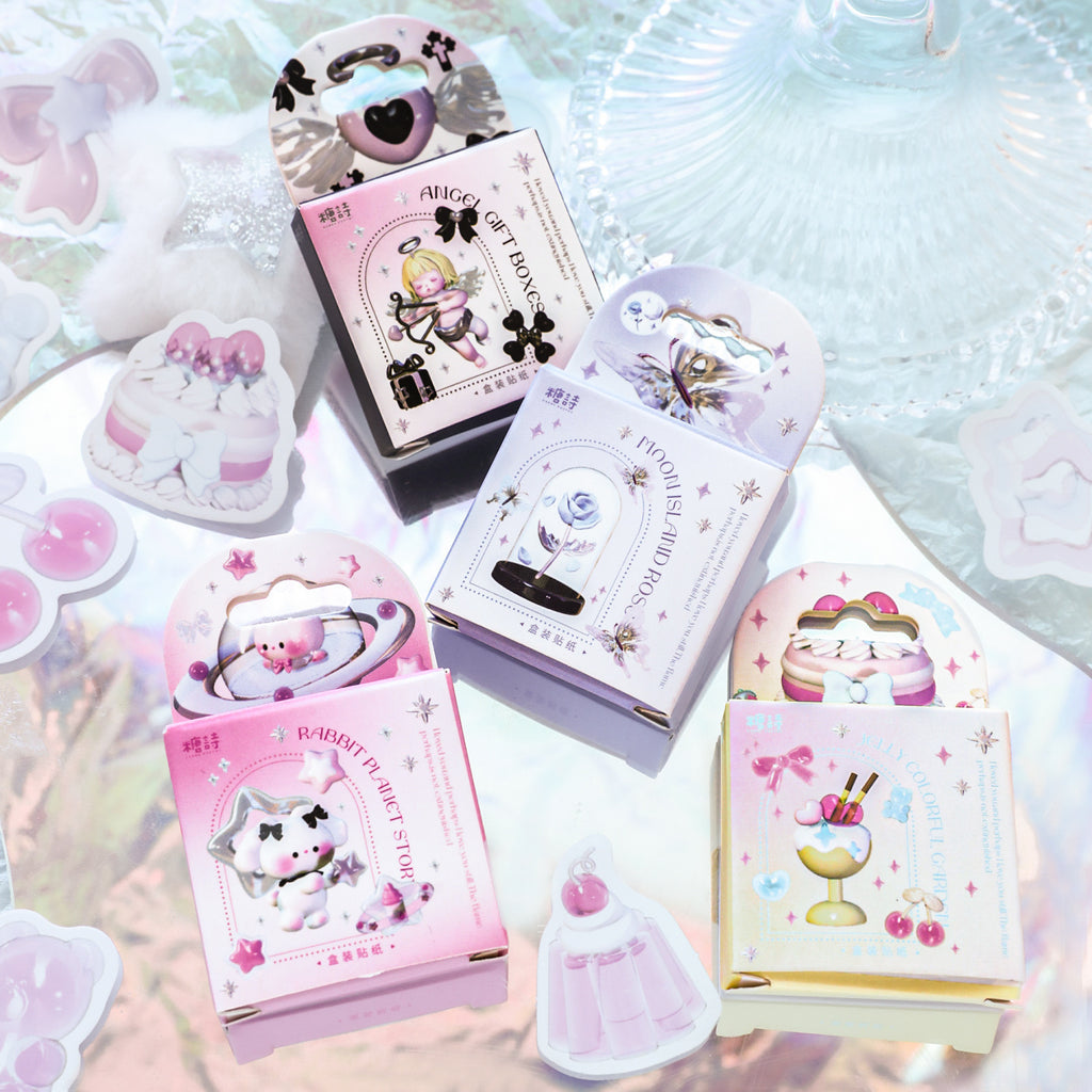Cute Cartoon Seal Journal Decorative Stickers
