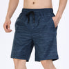 Summer Men's Gyms Shorts Bodybuilding Clothing Men Fitness Zipper Pathwork Workout Cotton Shorts