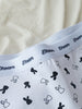 6pcs Cute Cartoon Cotton Thongs for Women - Quick-Dry, Breathable Low-Rise Panties with High Cut Design