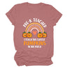 Pumpkin Love Rainbow Halloween Short Sleeve T-Shirt