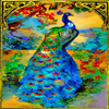 Colorful Peacock 5D Diamond Painting Kit