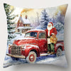 Christmas pillows - Christmas Pillows - Contemporary Printed Designs - Deck Your Halls in Delight