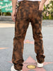Men's Fashion Denim Pants with 3D Full Print Design, Street Style Straight-Leg Jeans, Suitable for All Seasons, Plus Size Jeans, American, Digital Printing, Special Choice