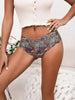 6pcs Retro Tie Dye Seamless Panties, Cooling Fabric Women's Lingerie & Underwear