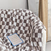 Checkerboard Facecloth Printed Blanket