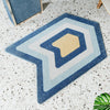 Geometric Pattern Absorbent Floor Mats In The Door Home Bathroom Entrance Non-slip And Quick-drying