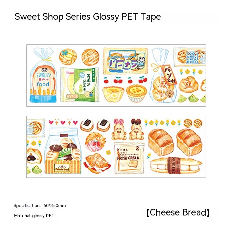PET Strip Journal Tape Sweet Store Series