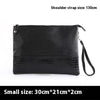 Men's Crocodile Pattern Fashion Clutch Shoulder Crossbody