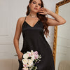 Women's Fashion Butterfly Home Wear Ice Silk Suspender Skirt