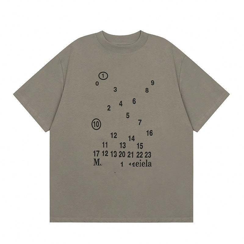 Arabic Digital Printed Short Sleeve