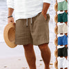 Stripe Print Shorts Summer Fashion Drawstring Sweatpants Casual Clothing For Men