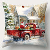 Christmas pillows - Christmas Pillows - Contemporary Printed Designs - Deck Your Halls in Delight