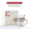 White Porcelain Water Cup Creative Sun Moon Couple's Cups