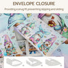 3pcs Star And Gnomes Print Comforter Set (1 Comforter + 2 Pillowcase Without Pillow Insert) For All Seasons, Microfiber Cute Princesses Colorful Ice Cream Mermaids Bedding Set For Bedrooms Decoration
