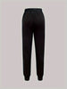 Chic Cartoon Print Women's Joggers - Casual Drawstring, Stretchy Polyester Blend, Machine Washable - Perfect for Spring & Fall