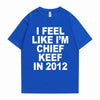 Men's Printed Cotton Short-sleeved T-shirt