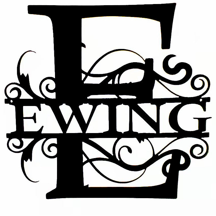 New Metal Iron Art Letter Wall Decorative Crafts In Stock Wholesale